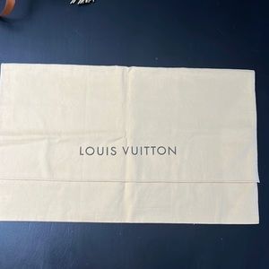 Louis Vuitton dust bag! Authentic…Excellent condition!!